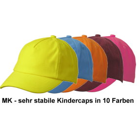 Kinder-Caps für Kindergarten und Schule